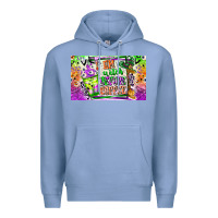 Colony Blue I am witch Coffee Kids Cup Premium Hoodie - CowhideDigitalArt