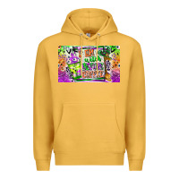 Mustard I am witch Coffee Kids Cup Premium Hoodie - CowhideDigitalArt