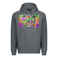 Rock I am witch Coffee Kids Cup Premium Hoodie - CowhideDigitalArt