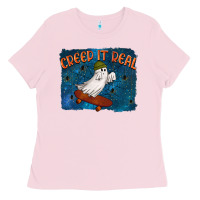 Bubblegum Pink Creep It Real Ladies Tee - texasbilliewilder