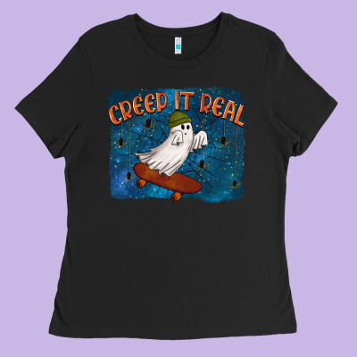 Creep It Real Ladies Tee Designed By Texasbilliewilder