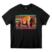 Black Aztec Buffalo Heavy Core Tee - Bettercallsaul