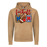 Vintage Camel Football mom red and blue team color mother's day Vintage Hoodie - HowdyJamesFarm