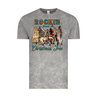 Cloud Rock rockin around the christmas tree Vintage Tee - CowGirlArtShop
