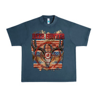 Midnight Navy deer hunter Urban Heavy Tee - CowGirlArtShop