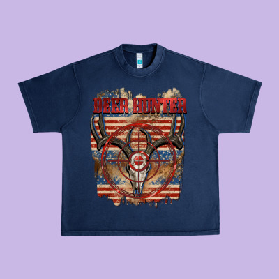 Deer Hunter Urban Heavy Tee Designed By Cowgirlartshop
