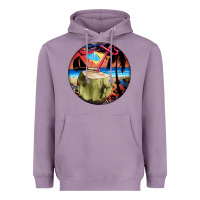 Lavender coconut drink colorful leopard Heavyweight Hoodie - BarkalooDesign