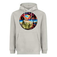 Moon Dust coconut drink colorful leopard Heavyweight Hoodie - BarkalooDesign