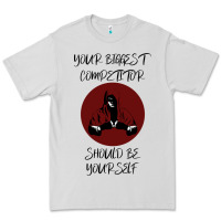 Dove Grey Your Biggest Competitor Premium Tee - Bettercallsaul