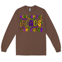 Chestnut here for the beads mardi gras Long Sleeve Tee - OliviaCreatesArt