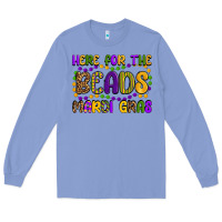Colony Blue here for the beads mardi gras Long Sleeve Tee - OliviaCreatesArt