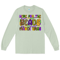 Matcha here for the beads mardi gras Long Sleeve Tee - OliviaCreatesArt
