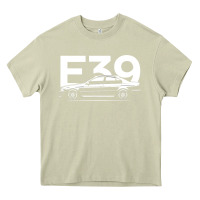 Mossy E39 5 Series  Car Silhouette Heavy Core Tee - longCreatives