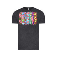 Vintage Black Easter Brushstrokes Vintage Tee - RanaPortraitStore