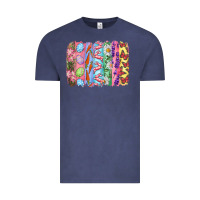 Vintage Denim Easter Brushstrokes Vintage Tee - RanaPortraitStore