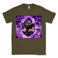 Army Green gothic girl night Classic Tee - TumblerDesignByShophia