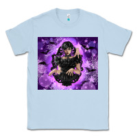 Dusty Blue gothic girl night Classic Tee - TumblerDesignByShophia