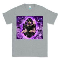 Heather Grey gothic girl night Classic Tee - TumblerDesignByShophia