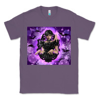 Lavender gothic girl night Classic Tee - TumblerDesignByShophia
