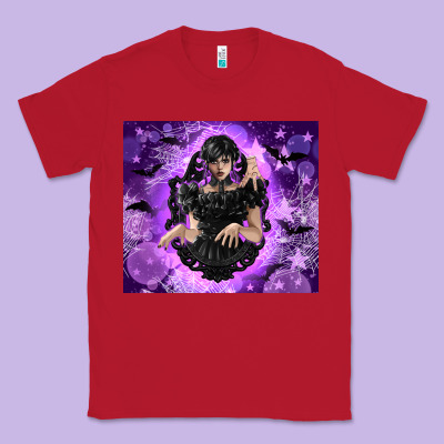 Gothic Girl Night Classic Tee Designed By Tumblerdesignbyshophia