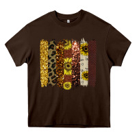 Chocolate Brown Colorful brush stroke thankful Heavy Core Tee - Bettercallsaul