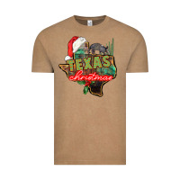 Vintage Coffee texas christmas Vintage Tee - CowGirlArtShop