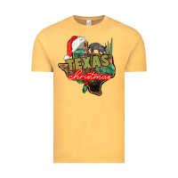 Vintage Mustard texas christmas Vintage Tee - CowGirlArtShop