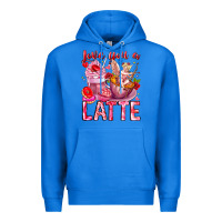 True Royal Love You Latte Valentine Cupid Premium Hoodie - CowhideDigitalArt