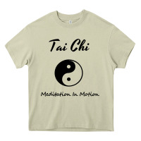 Tai Chi T, Meditation In Motion, Martial Arts Gift Heavy Core Tee | Teevron