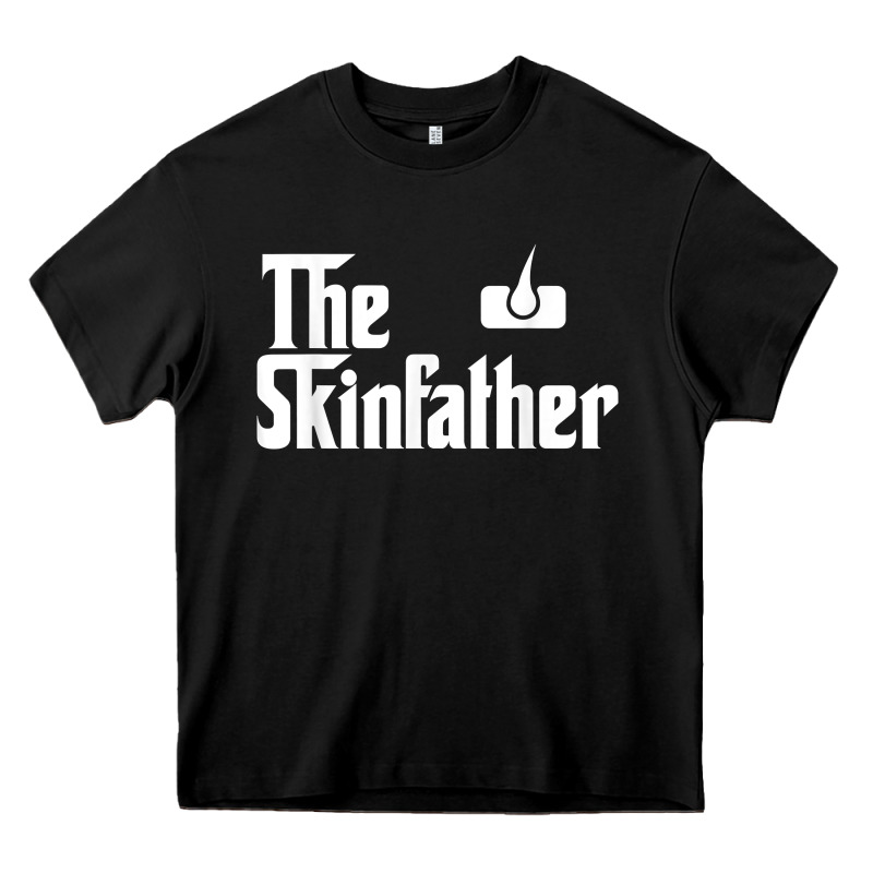 The Skin Father Funny Dermatology Dermatologist Gift Heavy Core Tee by longCreatives | Teevron