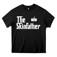 Black The Skin Father Funny Dermatology Dermatologist Gift Heavy Core Tee - longCreatives