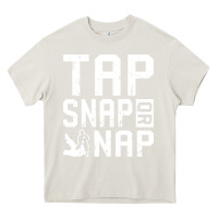 Cream Tap Snap Or Nap Jiu Jitsu Hoodie Brazilian BJJ Gifts Heavy Core Tee - longCreatives