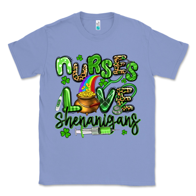 Nurses Love Shenanigans St Patricks Day Classic Tee by Artiststas | Teevron