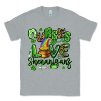 Heather Grey nurses love shenanigans st patricks day Classic Tee - Artiststas