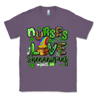 Lavender nurses love shenanigans st patricks day Classic Tee - Artiststas