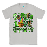 Moon Dust nurses love shenanigans st patricks day Classic Tee - Artiststas