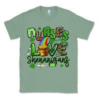 Sage nurses love shenanigans st patricks day Classic Tee - Artiststas