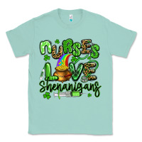 Seafoam nurses love shenanigans st patricks day Classic Tee - Artiststas