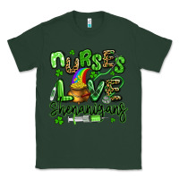 Sports Green nurses love shenanigans st patricks day Classic Tee - Artiststas