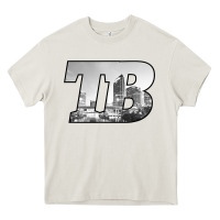 Tb Tampa Bay City Skyline Of Tampa Bay, Florida Heavy Core Tee | Teevron