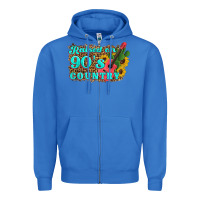 True Royal raised 90's country guitar cactus sunflower's Zipper Hoodie - Artiststas