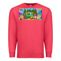 Cardinal hippie soul license plate Premium Sweatshirt - BarkalooDesign