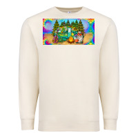Sandshell hippie soul license plate Premium Sweatshirt - BarkalooDesign
