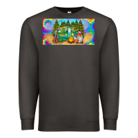Smoke hippie soul license plate Premium Sweatshirt - BarkalooDesign