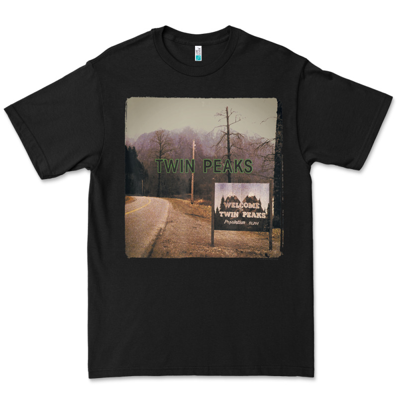Twin Peaks City Limits Welcome Sign Vintage Premium Tee by longCreatives | Teevron