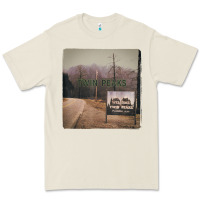 Bone Twin Peaks City Limits Welcome Sign Vintage Premium Tee - longCreatives