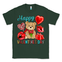 Sports Green happy valentines day Valentine's Day Classic Tee - HowdyJamesFarm