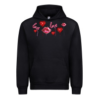 Black love and  love balloons Urban Hoodie - AdoDesignShop