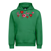 Emerald love and  love balloons Urban Hoodie - AdoDesignShop