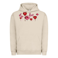 Love And  Love Balloons Urban Hoodie | Teevron